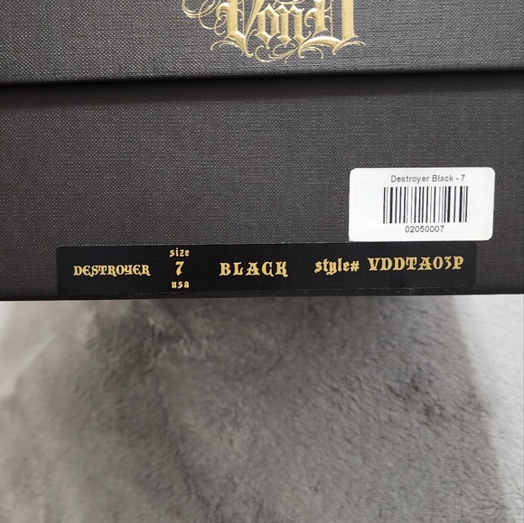 KVD Black Destroyer Heels - Picture 5 of 10